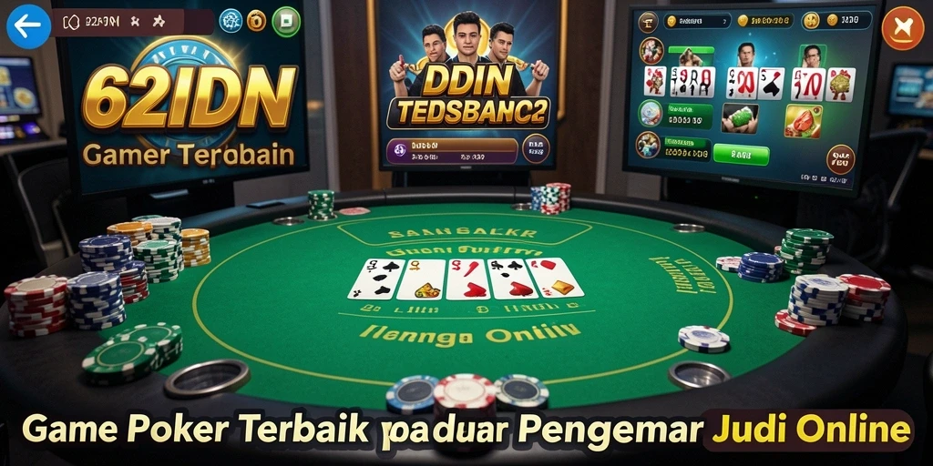 Screenshot gameplay Poker yang menampilkan aksi seru.
