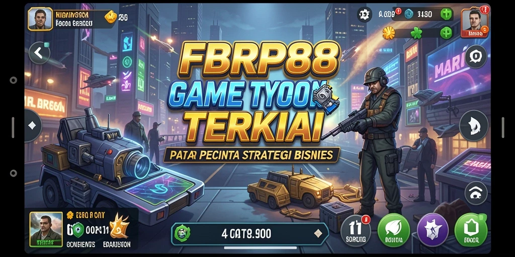 Tampilan gameplay FBRP88 yang menarik dengan berbagai elemen bisnis.