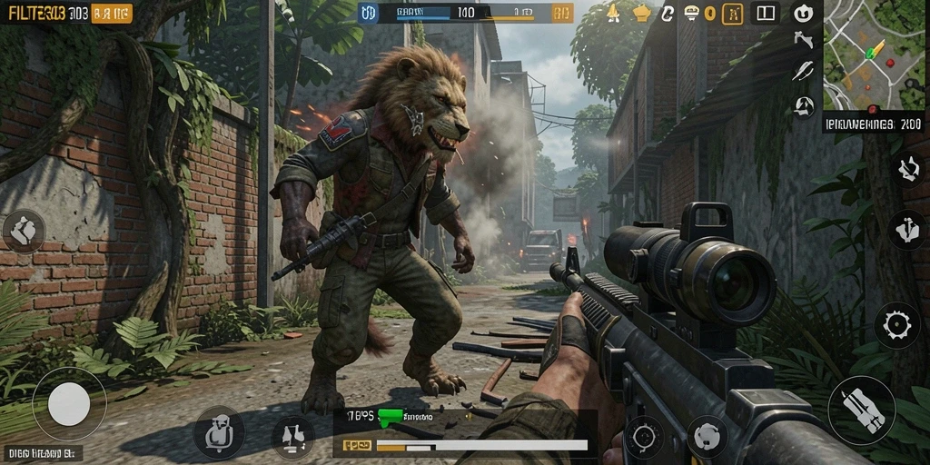 Gameplay menegangkan dengan grafis yang realistis di FILTER303.