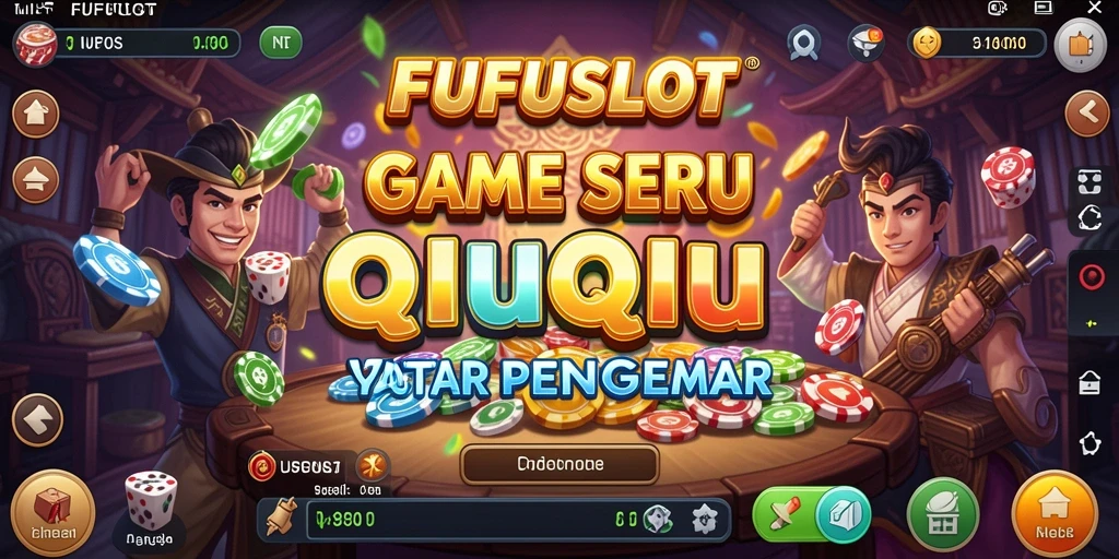 Screenshot gameplay QiuQiu FUFUSLOT yang memukau dan seru.