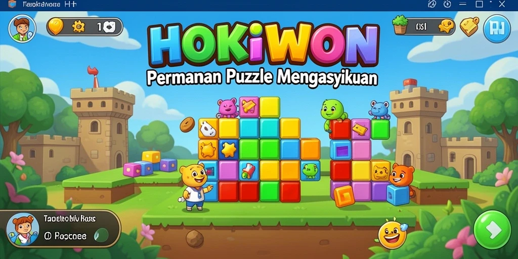 Tampilan gameplay HOKIWON yang menarik dan penuh tantangan.