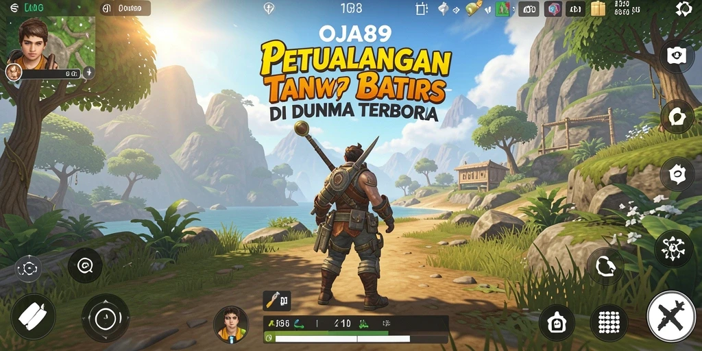 Tampilan gameplay OJA89 dengan dunia terbuka yang menawan.