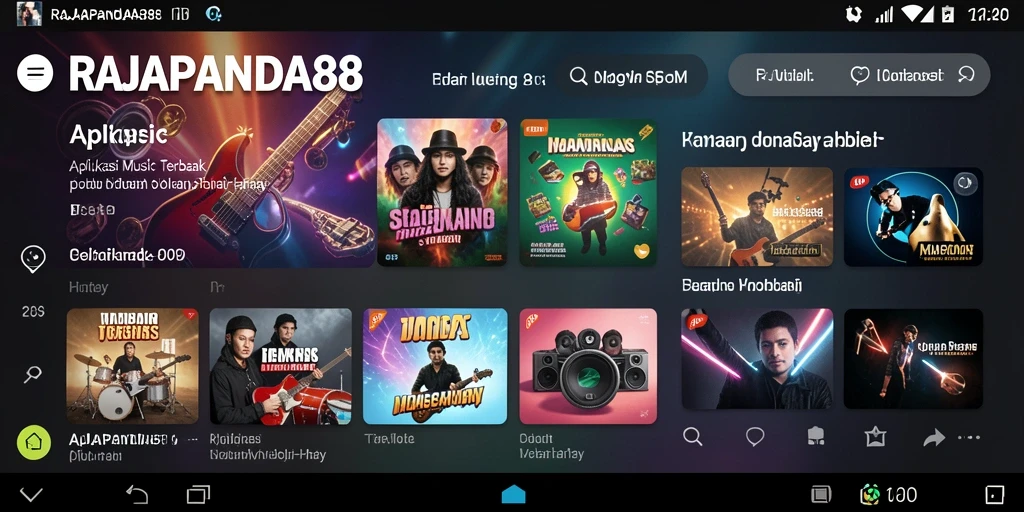 Screenshot <strong>RAJAPANDA88</strong> menampilkan permainan musik yang menarik dan interaktif.