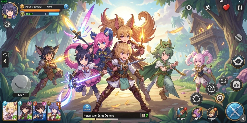 Tampilan seru dari gameplay RI889 yang penuh aksi.