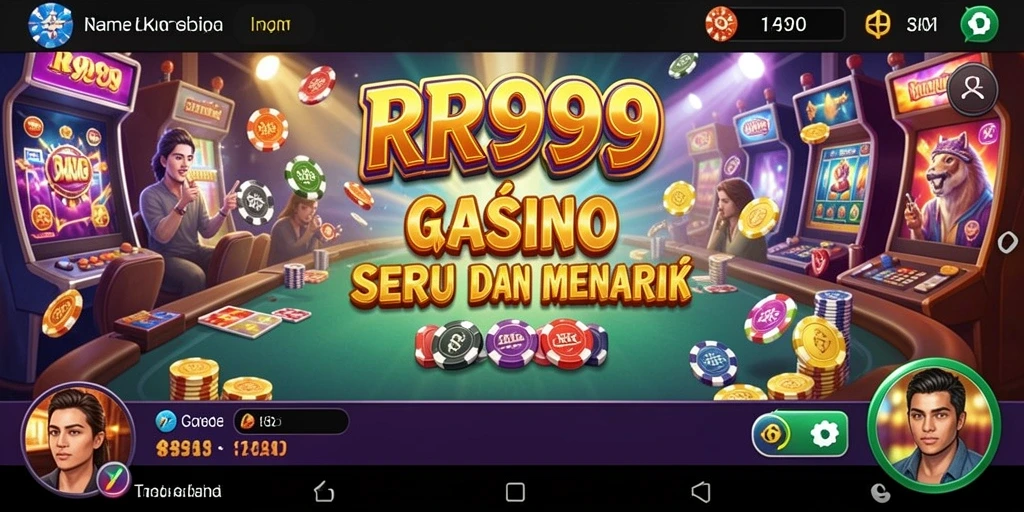 Tampilan gameplay mendebarkan di RR999 dengan berbagai pilihan permainan Kasino.