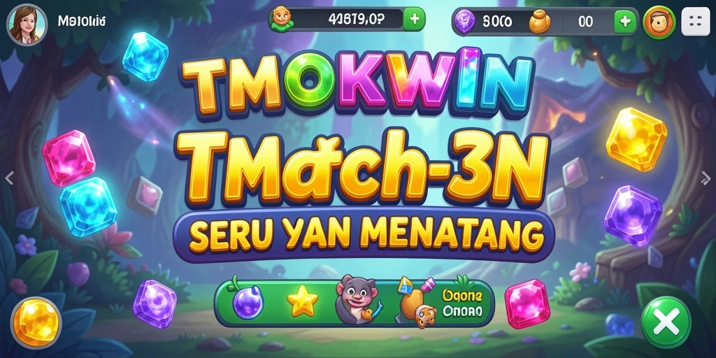 Gameplay seru TMOKWIN dengan kombinasi warna yang menantang.