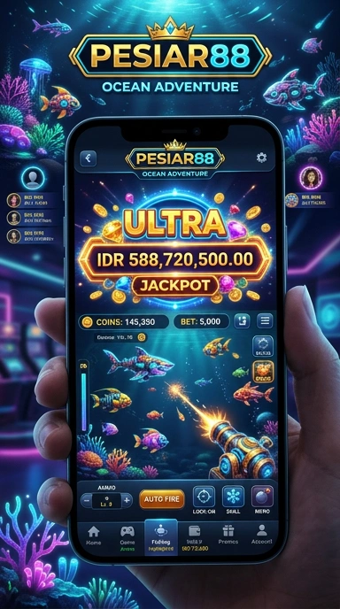 Menu navigasi yang mudah digunakan di pesiar88.